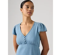 Levi's Women's Lilith V-Neck Midi Dress