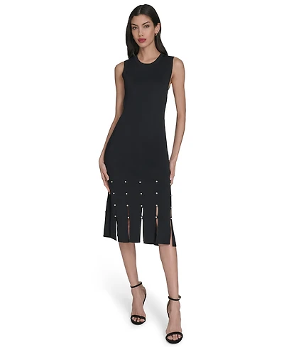 Vince Camuto Women's Crewneck Midi Dress