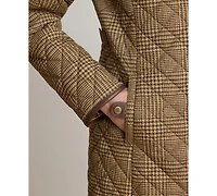 Lauren Ralph Women's Hooded Quilted Coat