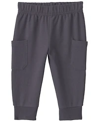 Carter's Boys' Plaid Fleece Layering Short-Sleeve Bodysuit, Shacket and Pants, 3-Piece Set