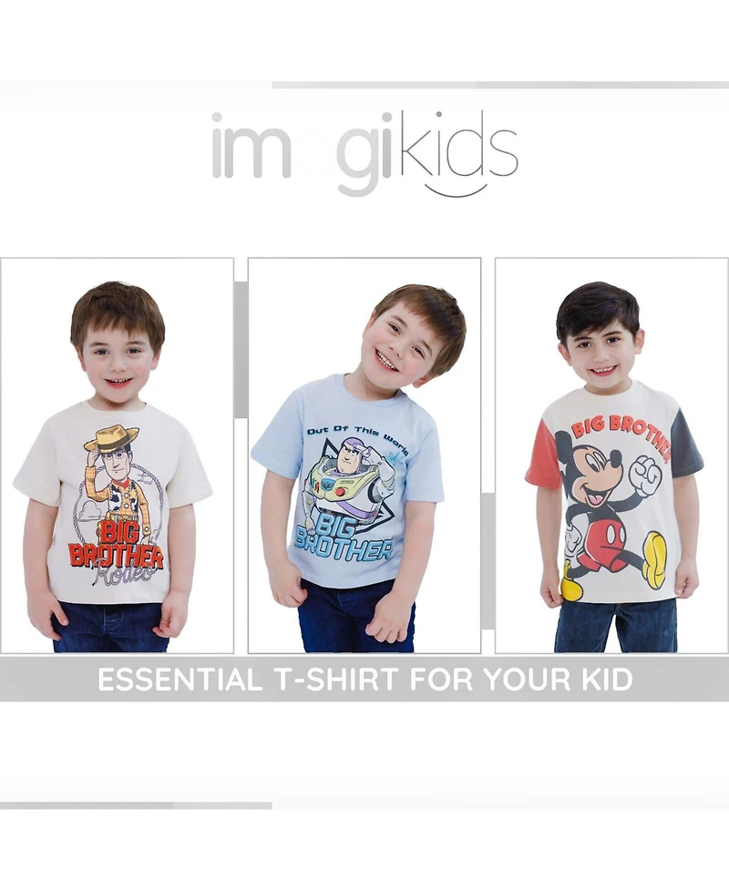 Toy Story Boys' ( 5 to 10-12 ) Short Sleeve T-Shirt
