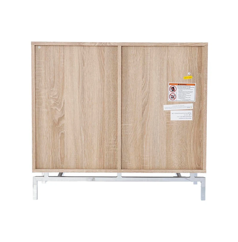 Augusta Home Northdom Bar Cabinet with Wine Storage