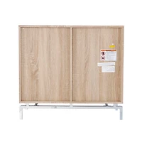 Augusta Home Northdom Bar Cabinet with Wine Storage