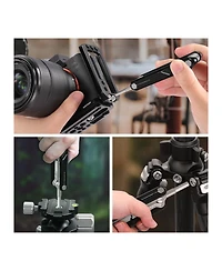 Neewer UA048B Camera Tripod with 10 in for SmallRig Camera Cage Rig Tripod Qr Plate