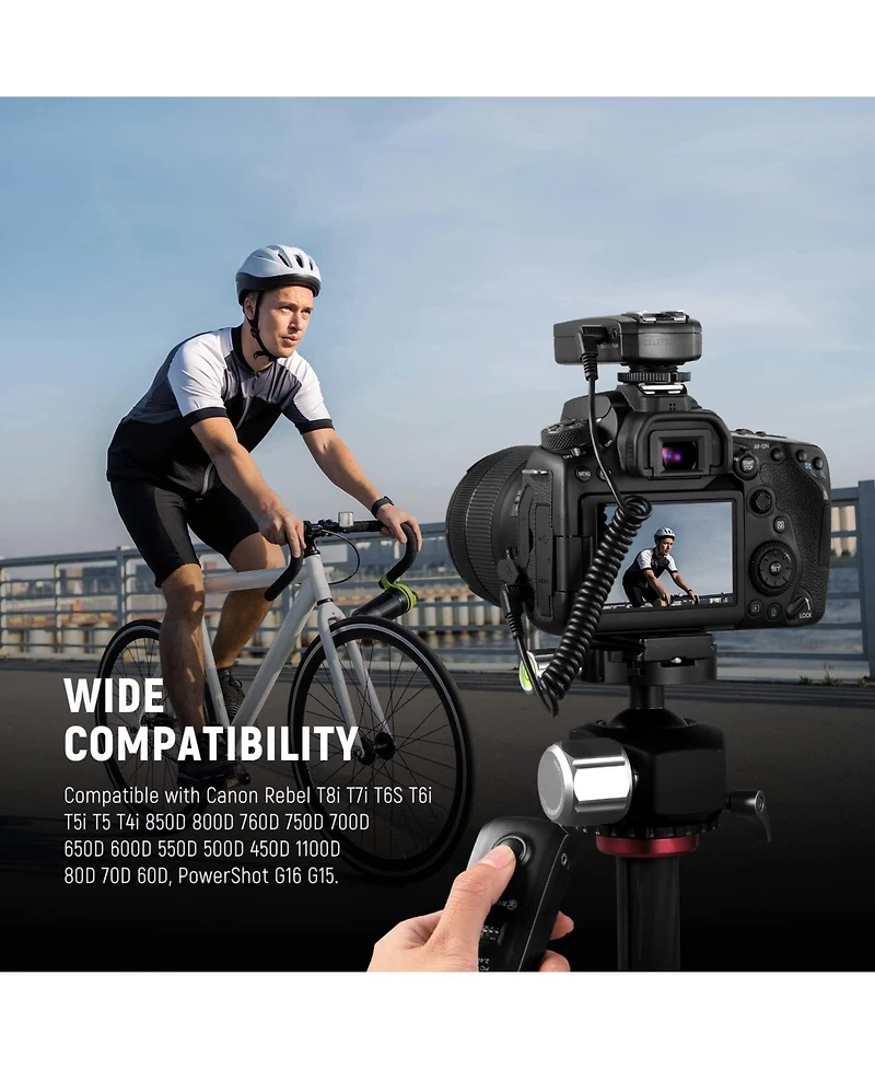 Neewer T6S Camera and Photo Accessory for Canon T8i T7i T6S T6i T5i T5 T4i