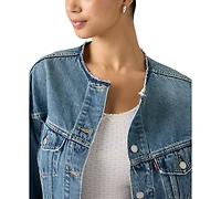 Levi's Women's 90's Collarless Shrunken Trucker Jacket