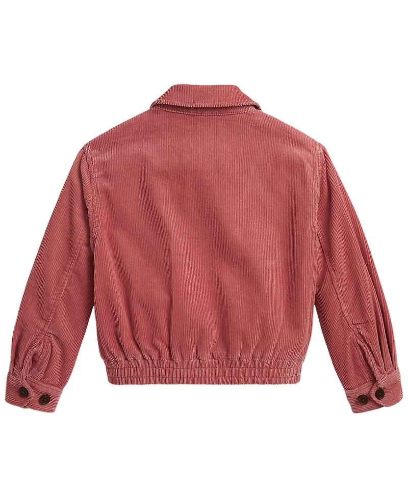 Polo Ralph Lauren Girls' 2T-6X Corduroy Long-Sleeve Jacket