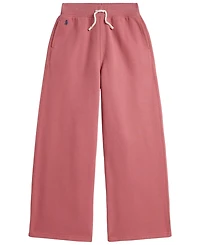 Polo Ralph Lauren Girls' 7-16 Fleece Wide-Leg Sweatpants