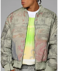 Loiter Men's Spray Bomber Jacket