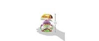 Nuby Two-Handle Flip N' Sip Straw Cup, 8 Ounce
