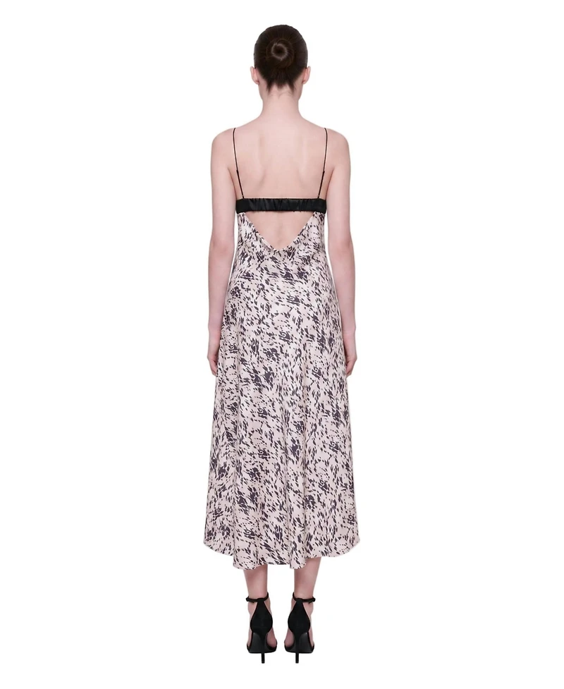 Pcfg Women's The Party Edit Asymmetric Satin Dress