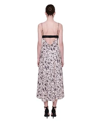 Pcfg Women's The Party Edit Asymmetric Satin Dress