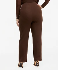I.n.c. International Concepts Plus High-Rise Slim-Fit Ankle Pants, Macy's Exclusive