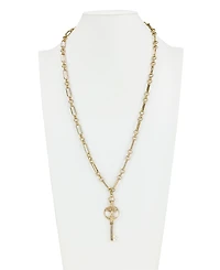 Patricia Nash Key to My Heart Collection Long Necklace