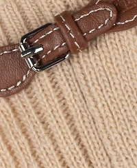 Lauren Ralph Lauren Buckle Knit Handwarmer Gloves