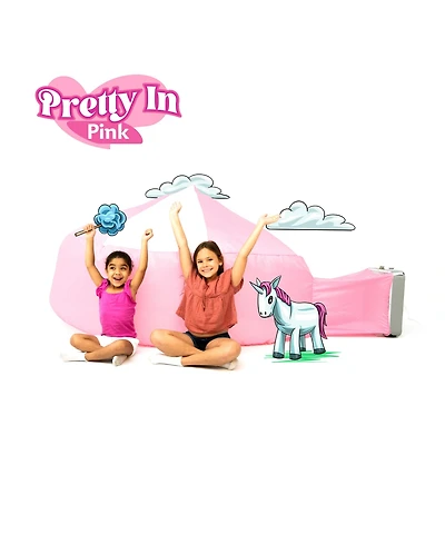 AirFort Pretty In Pink Children's Indoor Play Tent with Easy Storage