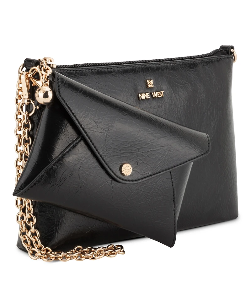 Nine West Marissa Convertible Small Wristlet Shoulder Handbag