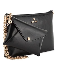 Nine West Marissa Convertible Small Wristlet Shoulder Handbag