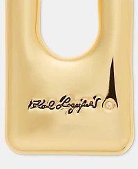 Karl Lagerfeld Paris Pave Square Hoop Earrings