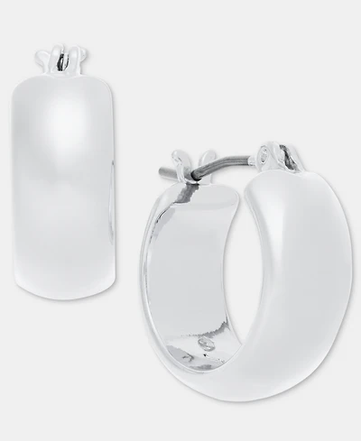 Karl Lagerfeld Paris Small Huggie Hoop Earrings, 0.54"