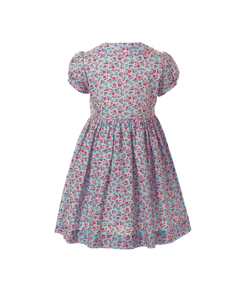Rachel Riley Toddler Girls 2-10 Floral Button-front Dress