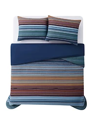 Brooklyn Loom Met Stripe Yarn Dye 3-Piece Comforter Set