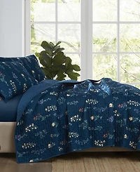 Cannon Avery Floral 3-Piece Quilt Set, King