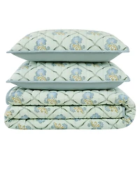 Brooklyn Loom Olivia Floral 2-Piece Quilt Set, Twin/Twin Xl