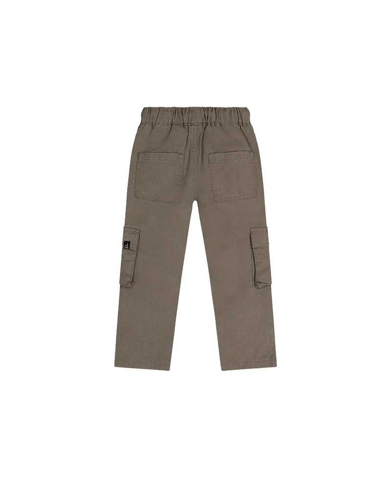 Deux par Deux Baby Boy 12M-24M Twill Pants with Cargo Pockets