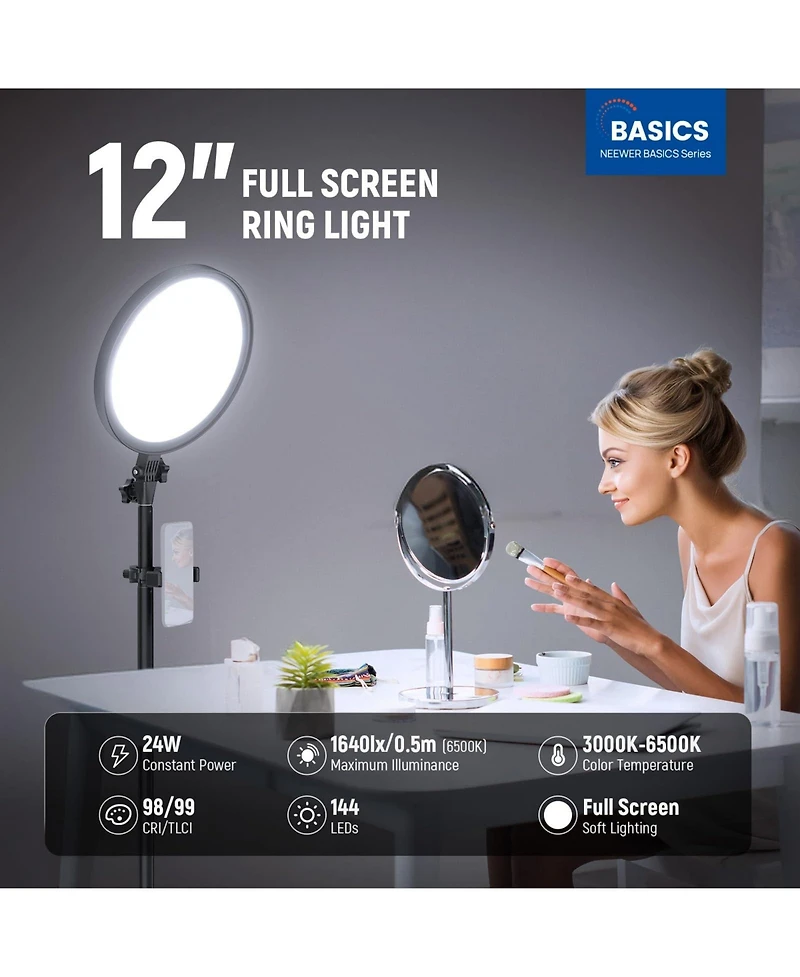 Neewer BR13 Ring Light for select iPhone models