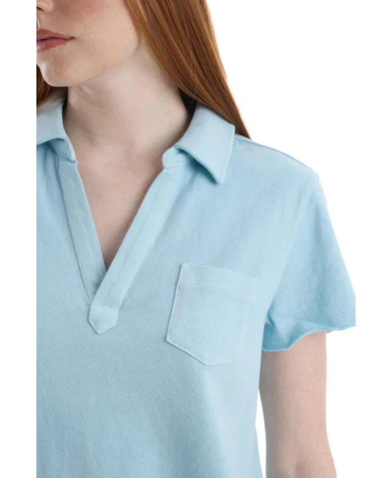 Wilt Women's Clothing Chest Pocket Polo Tee