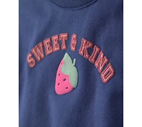 Carter's Baby Girls' Long-Sleeve Sweatshirt and Pants, 2-Piece Set