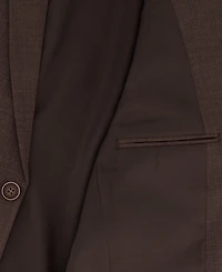 Calvin Klein Boys' 8-20 Stretch Refined Sharkskin Jacket