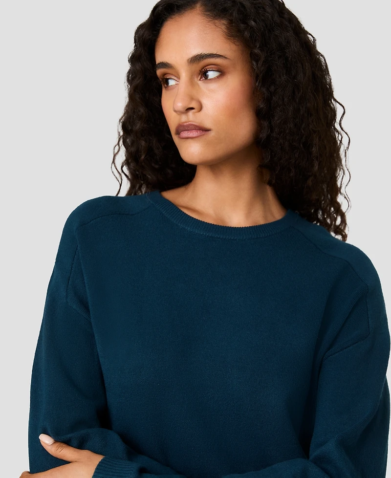 French Connection Women's Babysoft Oversized Crewneck Long-Sleeve Sweater