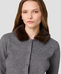 French Connection Women's Sloane Collar Button-Front Cardigan