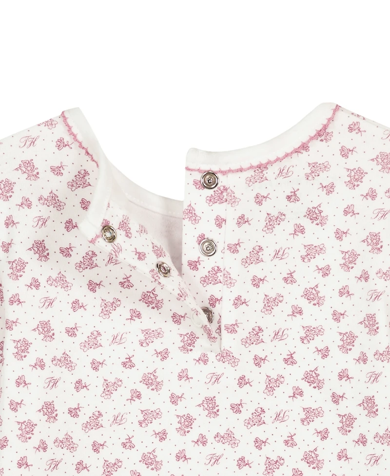 Tommy Hilfiger Baby Girls' Bodysuit and Jumper, 2-Piece Set