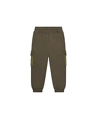 Deux par Toddler Boys (2T - 5T) Fleece Bi-Material Sweatpants
