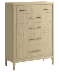 A.r.t. Furniture Eave 3-Piece King Upholstered Bedroom Set (Bed, Chest & Nightstand)