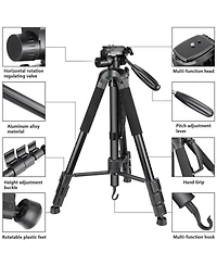 Neewer SAB264 Camera Tripod with 2 in, 177cm