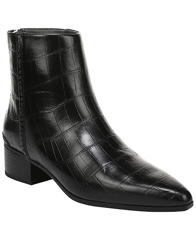Franco Sarto Women's Leather & Suede Pointed Toe Ankle Booties