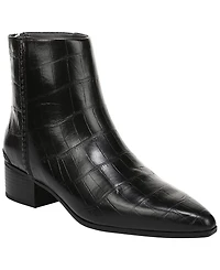 Franco Sarto Women's Leather & Suede Pointed Toe Ankle Booties