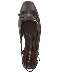 Franco Sarto Women's Square Toe Ballet Flats