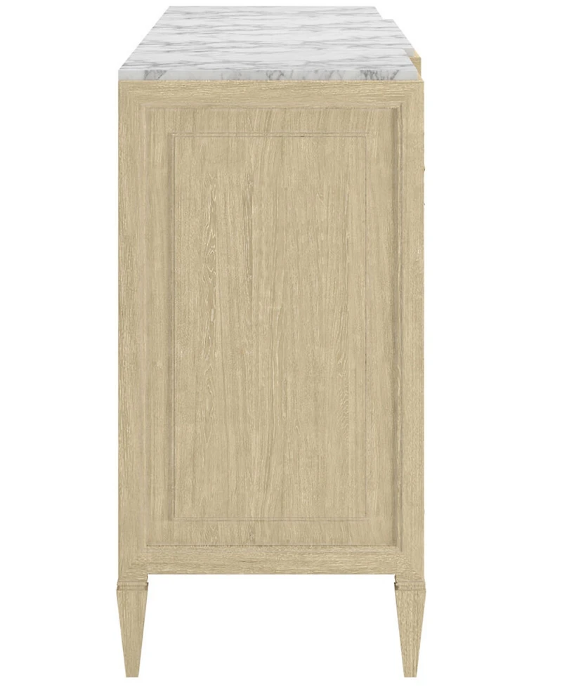 A.r.t. Furniture Eave Ii 76" Wood Stone Top Credenza