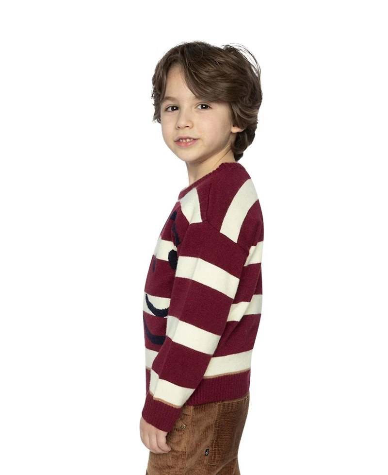 Deux par Toddler Boys (2T-5T) Knit Sweater Striped