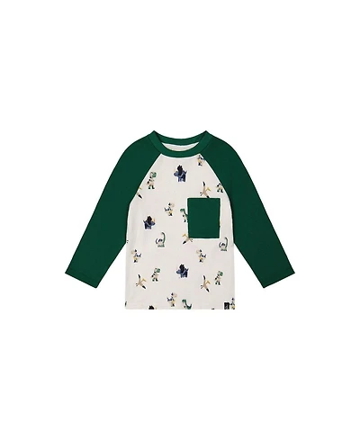 Deux par Deux Little Boys (6Y-8Y) Long Sleeve Raglan T-Shirt
