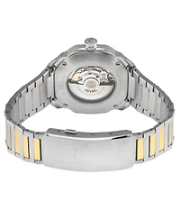 Gevril Men's Roosevelt Swiss Automatic Two tone Ipyg/Ss Bracelet Watch