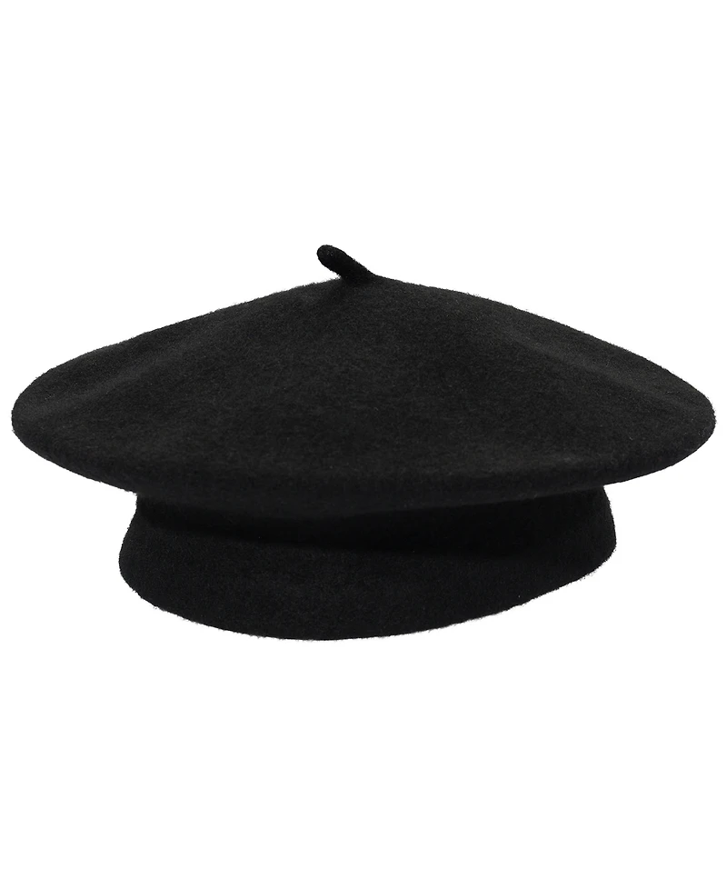 Lauren Ralph Lauren Classic Wool Logo Beret Hat