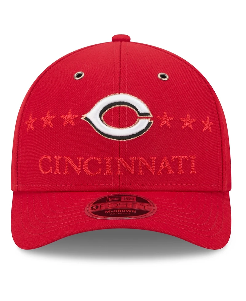 New Era Men's Red Cincinnati Reds 2026 Mlb All-Star Game 9FORTY Adjustable Hat
