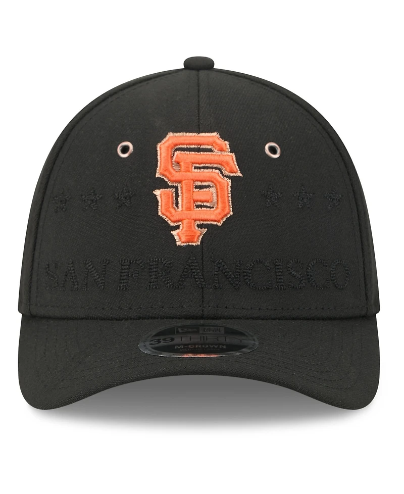 New Era Men's Black San Francisco Giants 2026 Mlb All-Star Game 39THIRTY Flex Hat