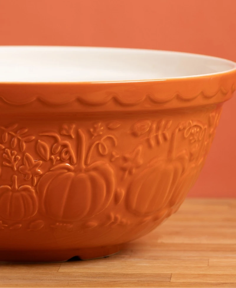 Mason Cash Pumpkin Earthenware 4.25 oz. Mixing Bowl